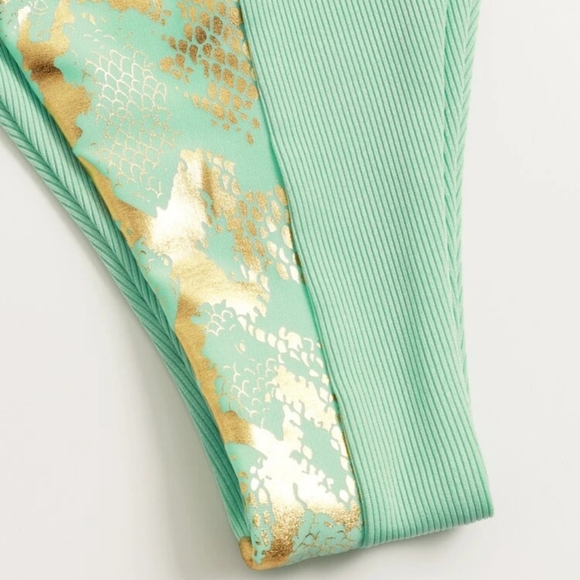 Crocodile Spliced Bikini Swimset - Picture 5 of 6